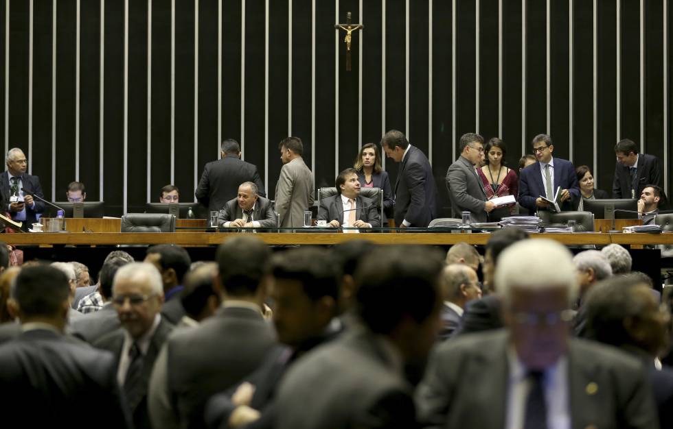 Sessão da Câmara dos Deputados, em junho deste ano.