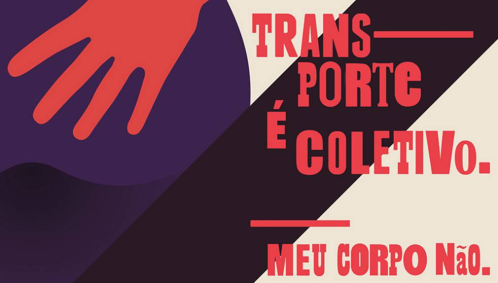 Cartaz da campanha do tumblr #MeuCorpoNãoÉPúblico