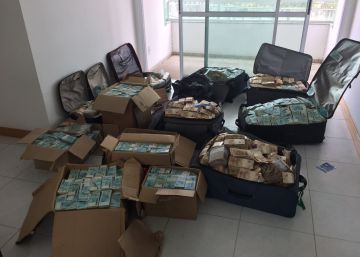 Dinheiro encontrado em malas no ‘bunker’ de Geddel soma 51 milhões de reais