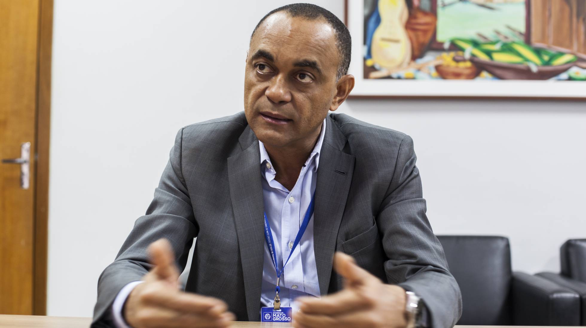 O secretário de Comunicação, Kléber Lima.