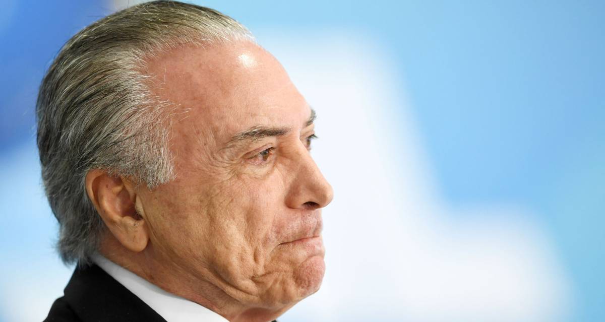 O presidente Michel Temer