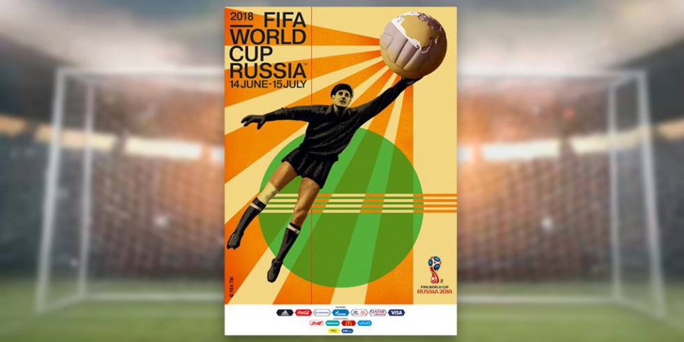 Poster oficial da Copa do Mundo FIFA Rússia 2018