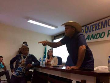 O prefeito de Senador José Porfírio (PA), Dirceu Biancardi, fez fala a favor da mineradora canadense Belo Sun.