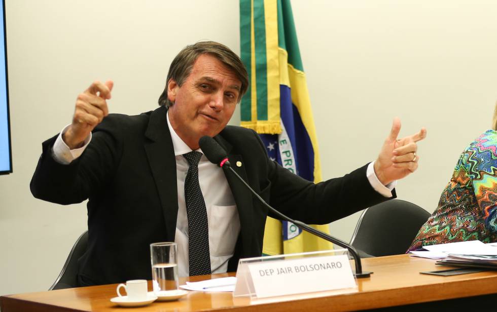 O deputado Jair Bolsonaro.