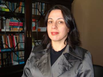 A pesquisadora Camila Nunes Dias