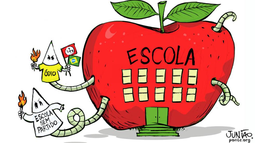 A escola tem um aluno que demonstra ser neonazista. O que fazer?