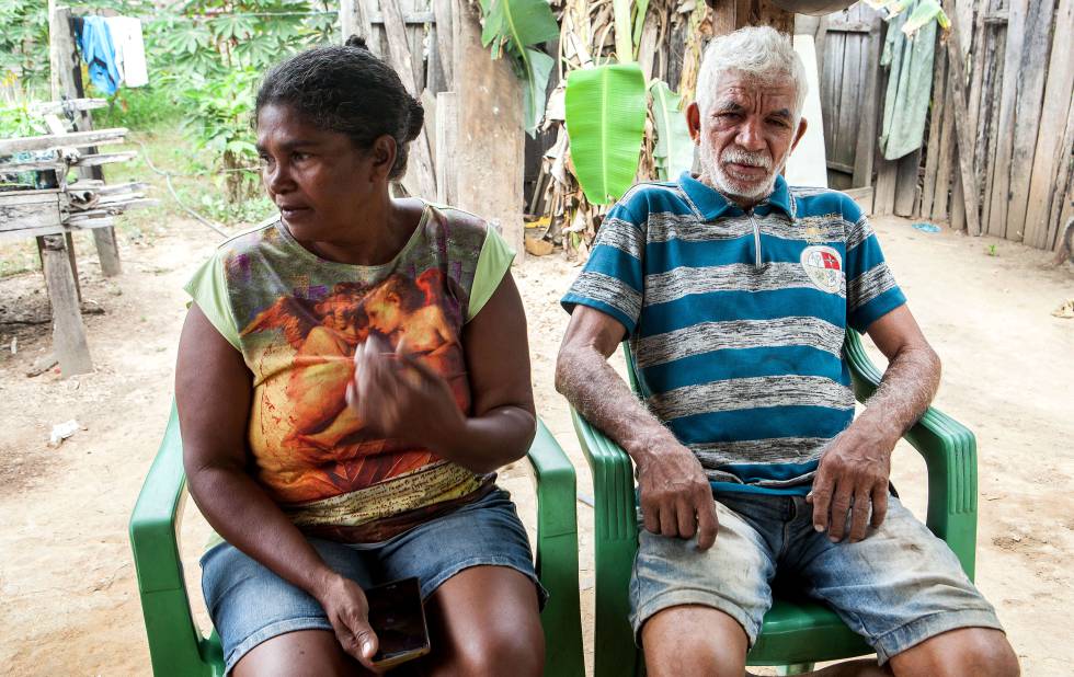 O filho dos camponeses Iracy Resplandes dos Santos, 52 anos, e Valdeci Alves de Souza, 65, foi assassinado em 3 de junho com 