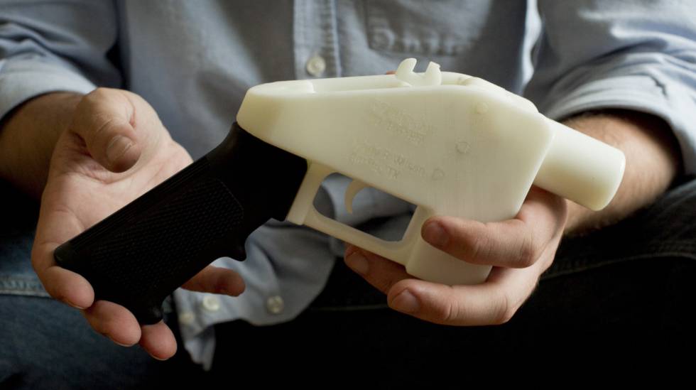 impressão de pistola 3D