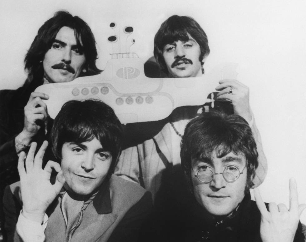 Os Beatles, em 1968.