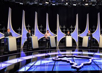 Calejados, candidatos à presidência fazem quinto debate equilibrado