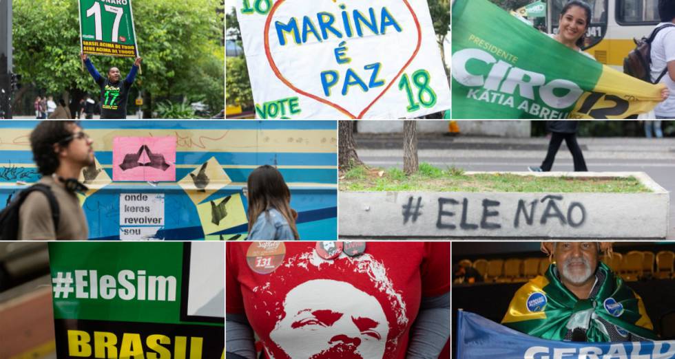 Brasil vai às urnas guiado pelo ódio ao PT e o medo de Bolsonaro
