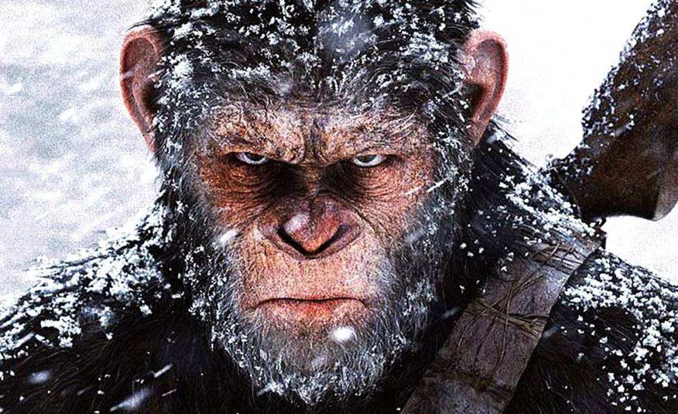 Imagem do filme â€˜Planeta dos Macacos: A Guerraâ€™.