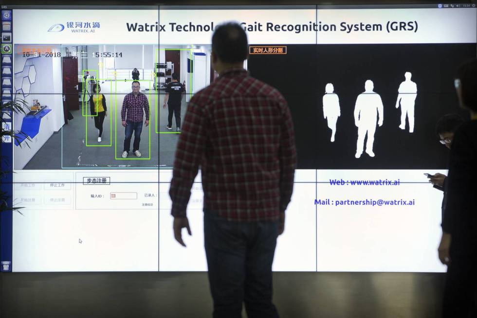 DemonstraÃ§Ã£o do funcionamento da tecnologia de reconhecimento corporal.