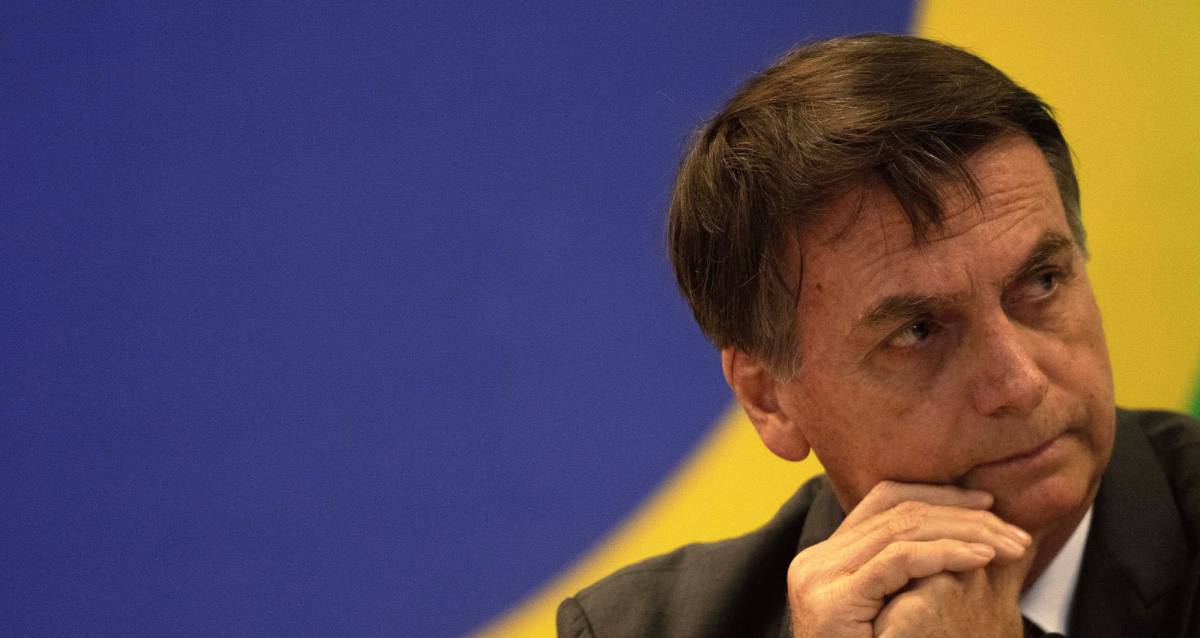 Jair Bolsonaro, presidente eleito do Brasil, em reunião com governadores.