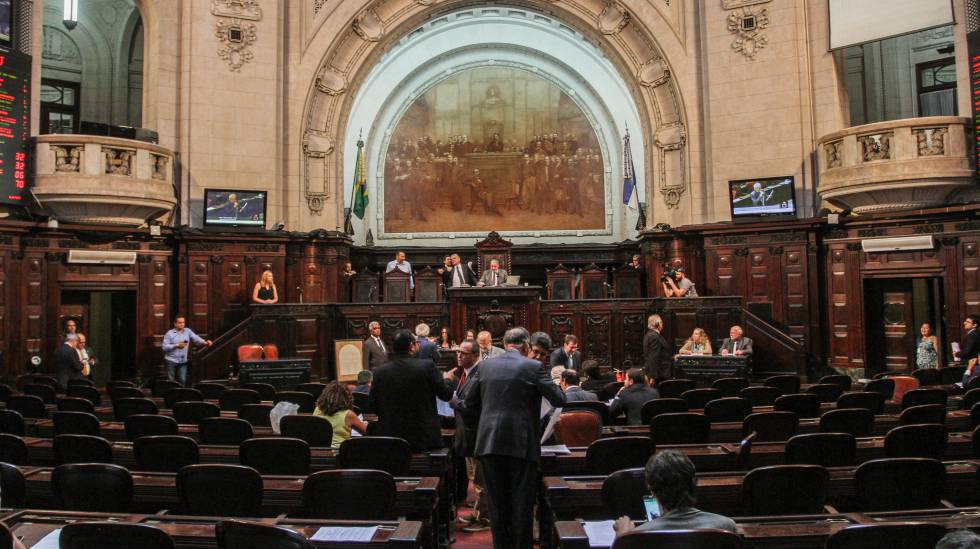 PlenÃ¡rio da Assembleia Legislativa do RJ (Alerj) nesta quinta-feira, 13