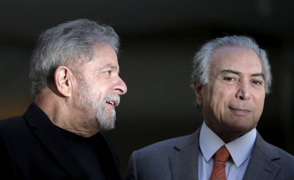 Encontro entre Lula e Temer