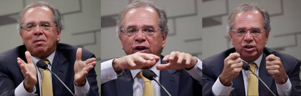 O ministro Paulo Guedes. 