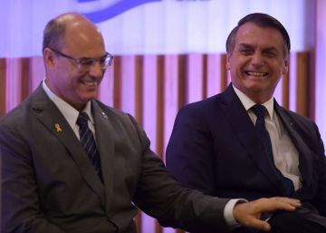 Wilson Witzel y Bolsonaro en el Río.