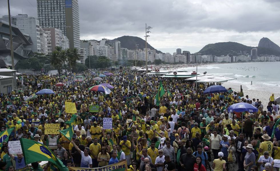 Protestos pró-Bolsonaro 26 de maio