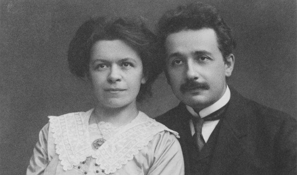 Mileva Maric e Albert Einstein.