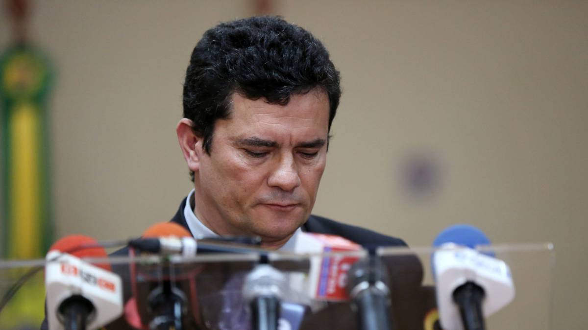 El ministro de Justicia, Sérgio Moro.