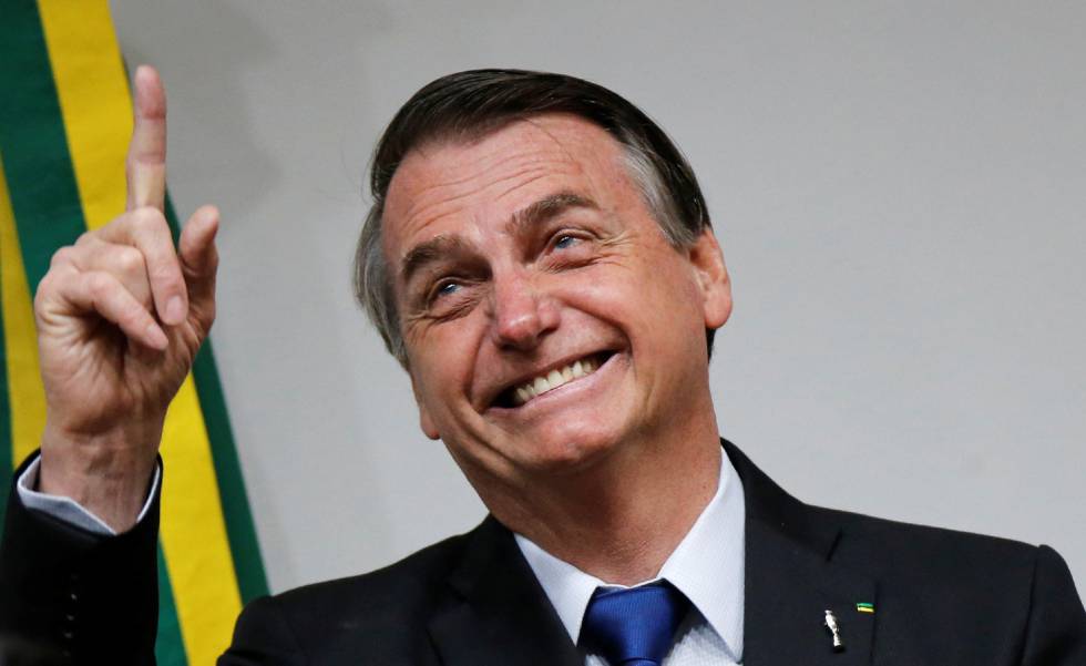 Bolsonaro, no dia 10 de julho em BrasÃ­lia. 