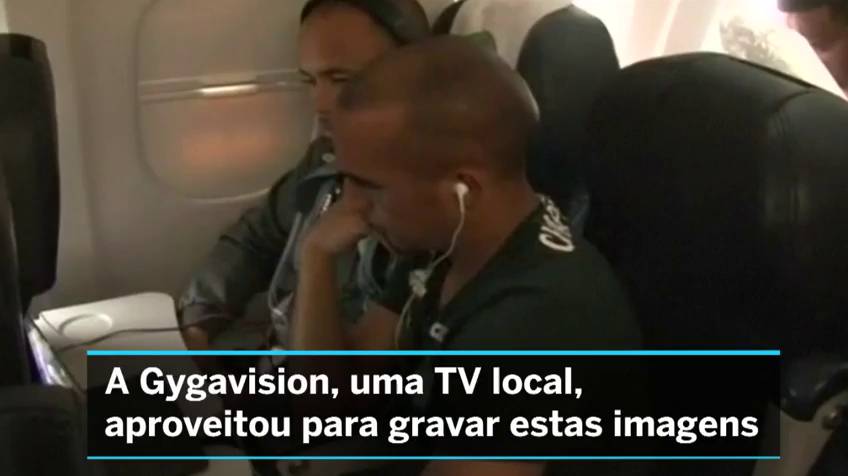 Video A Ultima Entrevista Com A Equipe Da Chapecoense A Bordo Do Aviao Antes De Decolar Esportes El Pais Brasil