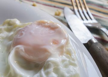 Ou frit i prebes vermells