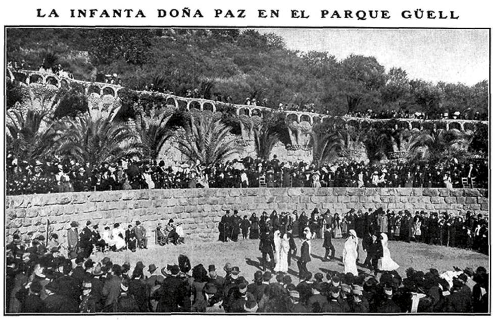 Festa benèfica presidida per la infanta Paz i la seva filla, la princesa Pilar, el 19 de novembre de 1911.