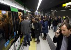 El metro ensaya con público en Málaga
