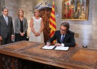 Artur Mas firma el decreto de convocatoria de las elecciones del 27-S