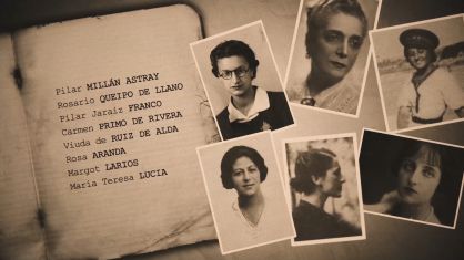 A frame from the documentary, entitled ‘Cautivas.’