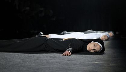 Txell Miras se ha inspirado los hábitos de las monjas.