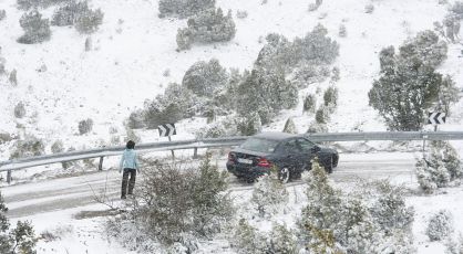 The Tinença de Benifassà highway in northern Castellón.