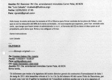 Prat y Cabado tramaron negocios privados usando la sanidad pública