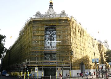 El Banco de Espa&ntilde;a fotografiado ayer. 