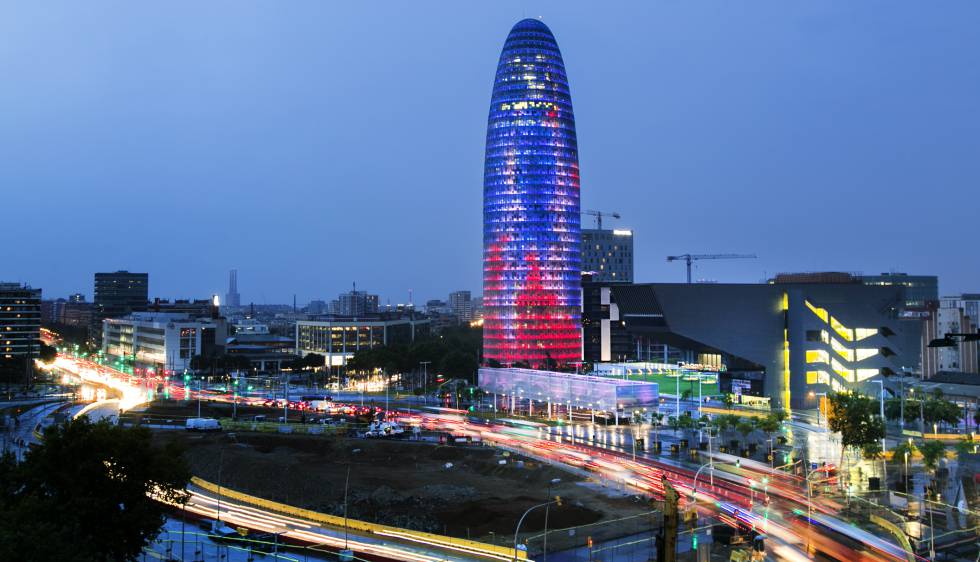 La Torre Agbar, que será un hotel.