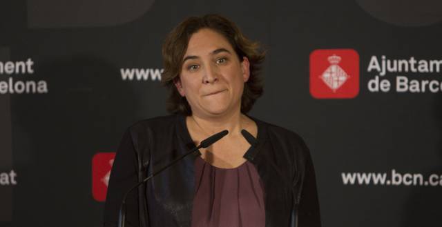 Barcelona's Mayor Ada Colau.