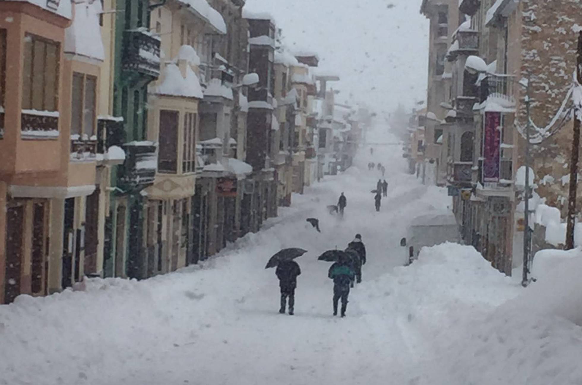“Estamos sepultados en nieve” Comunidad Valenciana EL PAÍS