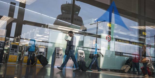 Barcelona airport’s Terminal 1.