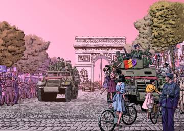 La Nueve llega a la capital con más de 70 años de retraso