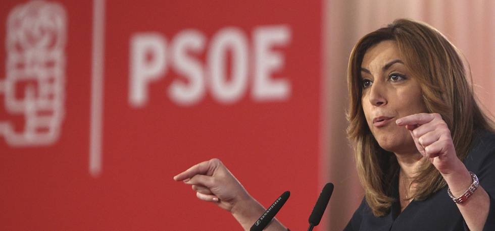 Susana Díaz: “Vamos a hablar bien de los compañeros en el PSOE”
