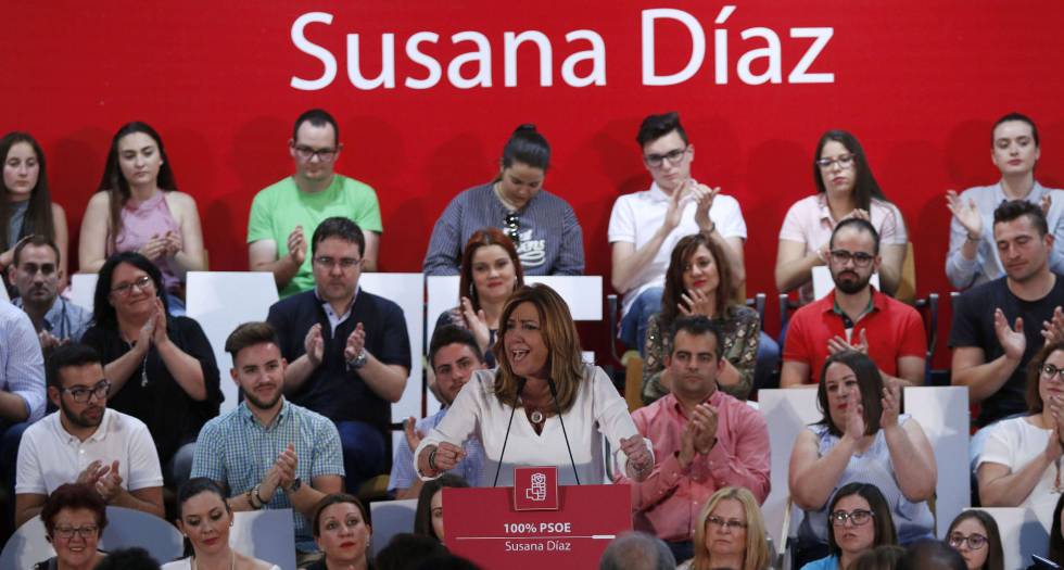 Díaz contrarresta a Sánchez con un programa que prioriza a la militancia