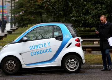 Decenas de usuarios de Car2go guardan de noche los coches de alquiler en sus garajes privados