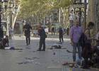 Barcelona prescindió de los bolardos en La Rambla y optó por reforzar la vigilancia
