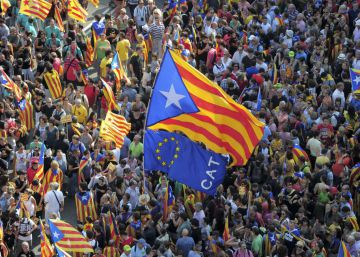 Diez años de escalada independentista en la Diada