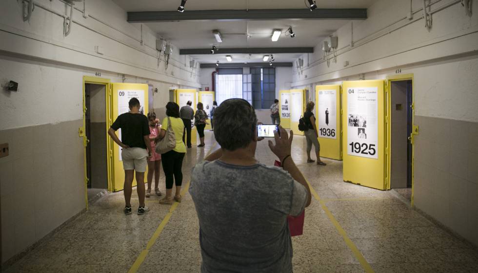Primera exposición el pasado mes de julio tras el cierre de la cárcel Modelo de Barcelona.