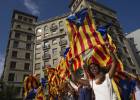 Las calles de Barcelona enseñan otra Cataluña