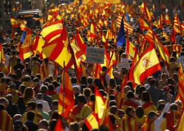 Manifestación en Barcelona, en imágenes