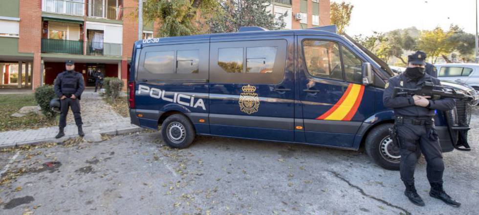 Imagen de archivo de un dispositivo de la policía.